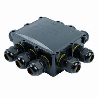 Коробка распределительная водонепрониц. S-10 вых. с 4-конт. коннектором 450В 183*163.1*59.4 LD554 50556