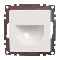 Подсветка встраиваемая LED (механизм) 250В 1Вт 4000К серия Катрин GLS00-7208-01 белый 50281