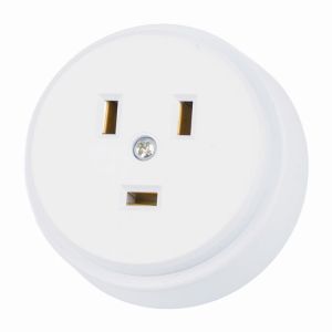 Розетка открытой установки для плит с/з 250В 32А белый PST32-20 50807
