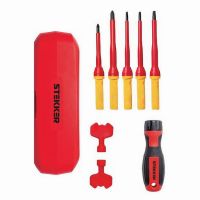 STLS005 Отвертка ВDE со сменными битами до 1000В 8 предметов 50409 STLS005 Отвертка ВDE со сменными битами до 1000В 8 предметов 50409