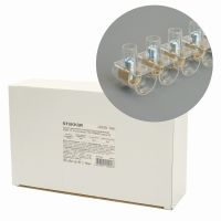 Зажим винтовой концевой изолированный КЗВИ-16 500В 76А 10 контактов поликарбонат  LD228-76А 49763