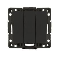 Механизм выключателя 3-кл.Стокгольм 10А черн. PROxima EKF EZV10-024-10 Механизм выключателя 3-кл.Стокгольм 10А черн. PROxima EKF EZV10-024-10