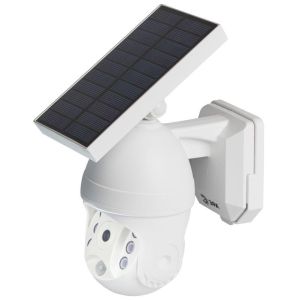 Светильник светодиодный Led 'Камера' ERAFS012-10 6LED 8х24см фасадный на солнечн. батарее с датчиком движения ЭРА Б0057600