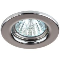 Светильник ST1 CH 50Вт MR16 12В точечный штампован. хром. ЭРА C0043799
