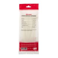 Хомут кабельный 3.6х200 нейл. бел. (уп.100шт) Rexant 07-0200