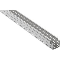 Лоток листовой перфорированный 100х80 L3000 сталь 0.7мм IEK CLP10-080-100-3 Лоток листовой перфорированный 100х80 L3000 сталь 0.7мм IEK CLP10-080-100-3