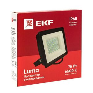 Прожектор светодиодный Led СДО-3005 75Вт 6500К IP65 Basic EKF FLL-3005-75-6500