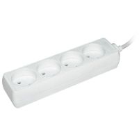 Удлинитель 4х5м без заземл. 10А IP20 У4 ПВС 2х0.75 IEK WYP10-06-04-05-N