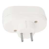 Двойник электрический 6-10А без заземл. бел. Rexant 11-1074