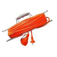 Удлинитель-шнур на рамке 1х20м без заземл. 6А IP44 УШ-6 ПВС 2х0.75 UNIVersal 9632016