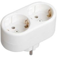 Тройник Т-01/02 2 круглых места IEK WTP10-16-02