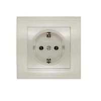 Розетка 1-м СП Бриллиант 16А IP20 с заземл. сл. кость UNIVersal 7948844 Розетка 1-м СП Бриллиант 16А IP20 с заземл. сл. кость UNIVersal 7948844