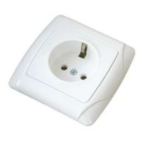 Розетка 1-м СП Маргарита 16А IP20 с заземл. бел. UNIVersal М0028 Розетка 1-м СП Маргарита 16А IP20 с заземл. бел. UNIVersal М0028