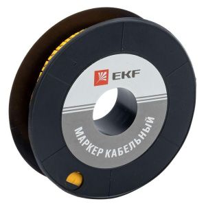 Маркер каб. 1.5кв.мм '2' (к-1000ед) (ЕС-0) EKF plc-KM-1.5-2