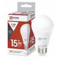 Лампа светодиодная Led низковольтная LED-MO-PRO 15Вт 12-48В Е27 4000К 1200лм IN HOME 4690612036182