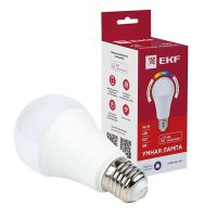 Лампа светодиодная Led Умная Connect 8Вт WIFI RGBW E27 EKF slwf-e27-rgbw