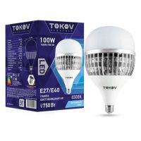 Лампа светодиодная Led 100Вт HP 6500К E40/Е27 176-264В TOKOV ELECTRIC TKE-HP-E40/E27-100-6.5K