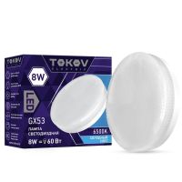 Лампа светодиодная Led 8Вт Tablet 6500К GX53 176-264В TOKOV ELECTRIC TKE-GX53-8-6.5K Лампа светодиодная Led 8Вт Tablet 6500К GX53 176-264В TOKOV ELECTRIC TKE-GX53-8-6.5K