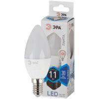 Лампа светодиодная Led B35-11w-840-E14 свеча 880лм ЭРА Б0032982