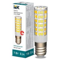 Лампа светодиодная Led Corn 7Вт капсульная 4000К нейтр. бел. E14 230В керамика IEK LLE-Corn-7-230-40-E14 Лампа светодиодная Led Corn 7Вт капсульная 4000К нейтр. бел. E14 230В керамика IEK LLE-Corn-7-230-40-E14