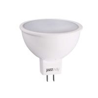 Лампа светодиодная Led PLED-ECO-JCDR 5Вт 3000К тепл. бел. GU5.3 400лм 220-240В JazzWay 1037077A