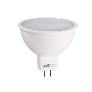 Лампа светодиодная PLED-ECO-JCDR 5Вт 3000К тепл. бел. GU5.3 400лм 220-240В JazzWay 1037077A
