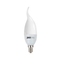 Лампа светодиодная Led PLED-SP CA37 9Вт свеча на ветру 3000К тепл. бел. E14 820лм 175-265В JazzWay 2859518A