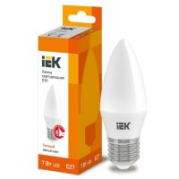 Лампа светодиодная Led ECO C35 7Вт свеча 3000К E27 230В IEK LLE-C35-7-230-30-E27 Лампа светодиодная Led ECO C35 7Вт свеча 3000К E27 230В IEK LLE-C35-7-230-30-E27