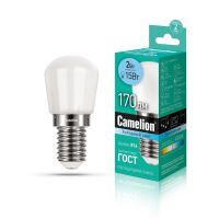 Лампа светодиодная Led LED2-T26/845/E14 2Вт 220В Camelion 13154