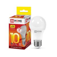 Лампа светодиодная Led LED-A60-VC 10Вт грушевидная 230В E27 3000К 950лм IN HOME 4690612020204