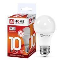 Лампа светодиодная Led LED-A60-VC 10Вт грушевидная 230В E27 6500К 950лм IN HOME 4690612020228