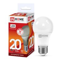Лампа светодиодная Led LED-A60-VC 20Вт грушевидная 230В E27 6500К 1900лм IN HOME 4690612020310