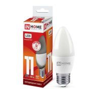 Лампа светодиодная Led LED-СВЕЧА-VC 11Вт свеча 230В E27 6500К 1050лм IN HOME 4690612024868