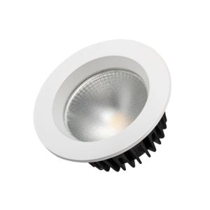 Светильник светодиодный Led LTD-105WH-FROST-9W Day White 110deg IP44 метал. Arlight 021492